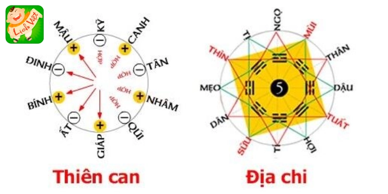Xem ngày tốt xấu theo tuổi Sự tương tác giữa tuổi và Can Chi của ngày